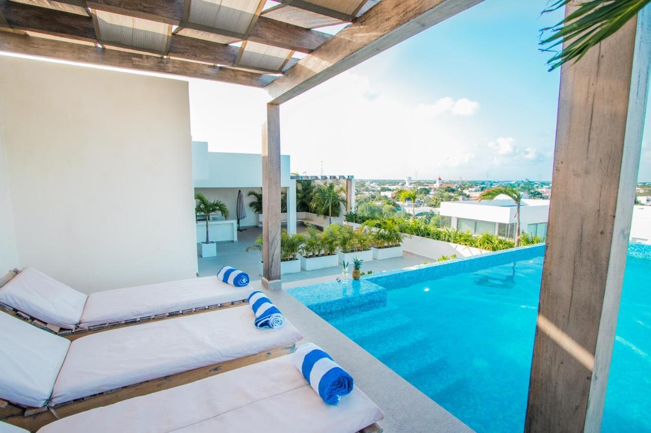 Xifra Condos With Ocean View Pool Playa del Carmen Eksteriør billede