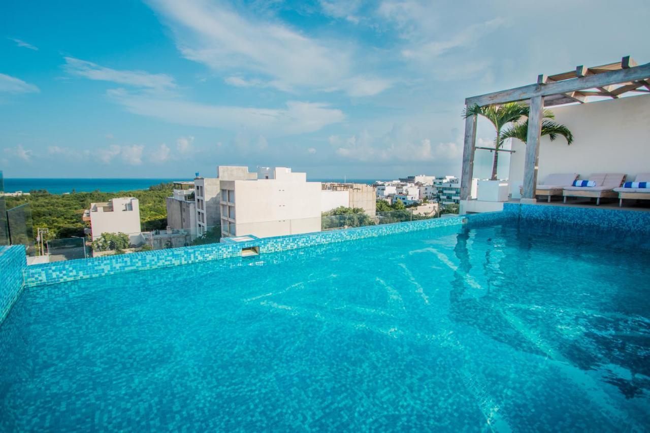 Xifra Condos With Ocean View Pool Playa del Carmen Eksteriør billede