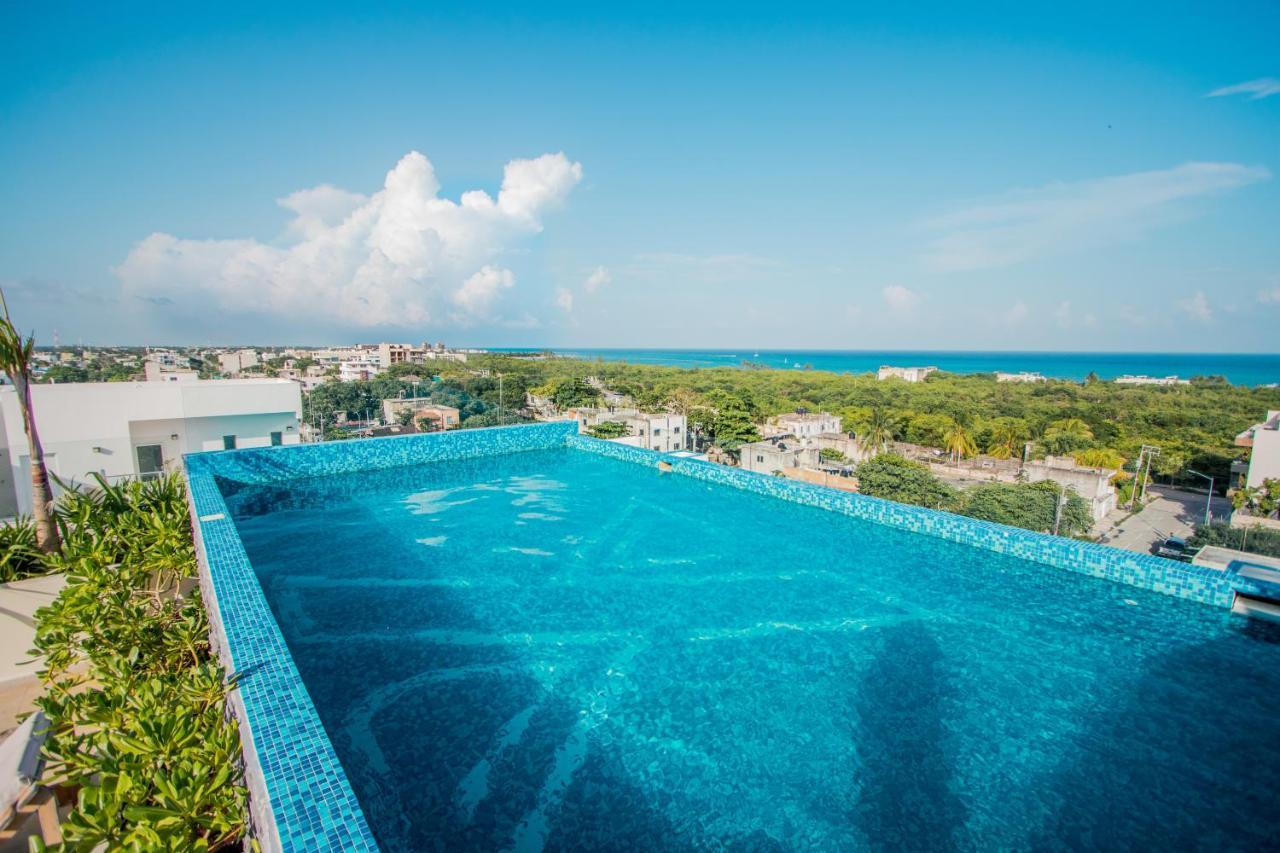 Xifra Condos With Ocean View Pool Playa del Carmen Eksteriør billede